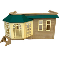 Epoch Sylvanian Families Calico Critters VTG 1997 HA25 House w/ Sunroom Used