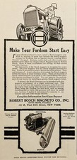 1924 AD.(XH82)~ROBERT BOSCH MAGNETO CO. NYC. BOSCH MAGNETO FOR FORDSON TRACTORS
