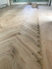 Parquet Flooring SOLID OAK Herringbone PRIME GRADE Top of the Range