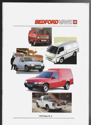 Bedford van range 1988 - bedford,