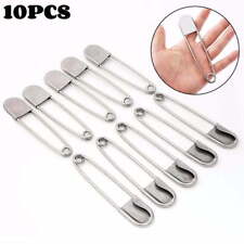 2/5/10 PCS 5 Inch Large Safety Pins for Clothes Large Heavy Giant Safety Pins