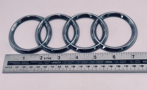 Audi radiator grille badge - audi,