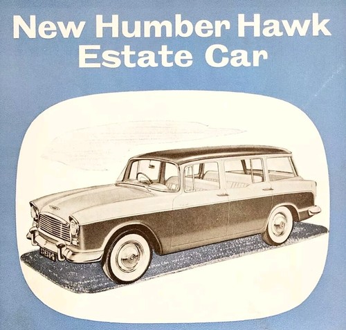 1957 rootes humber - rootes, hawk