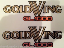 HONDA GL1000 GL1000K GOLDWING SIDE PANEL DECALS