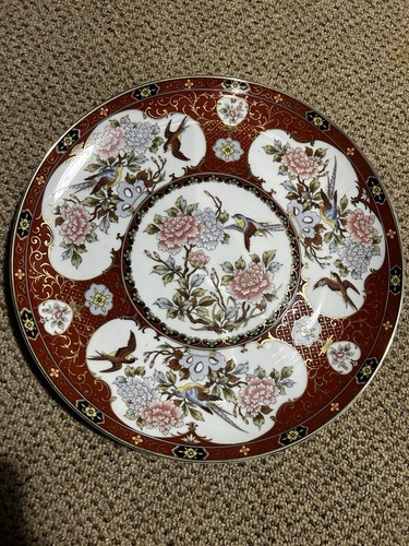 Imari style red floral design - style,