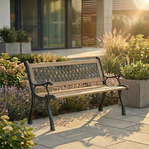 Garden bench cross seater - bench,