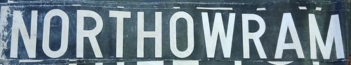 Northowram destination blind - ,