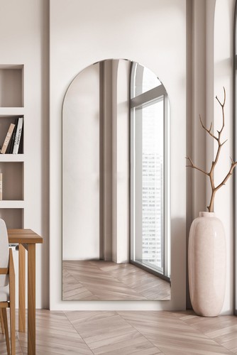 Large frameless arched - frameless,