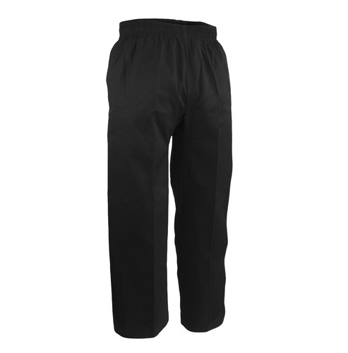 Black karate pants heavy t - black,
