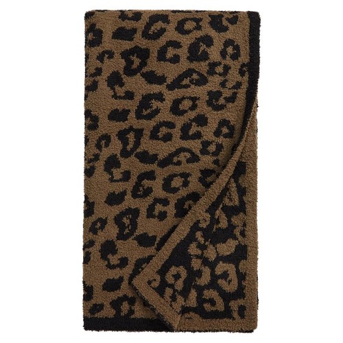 Throw blanket leopard - blanket, print