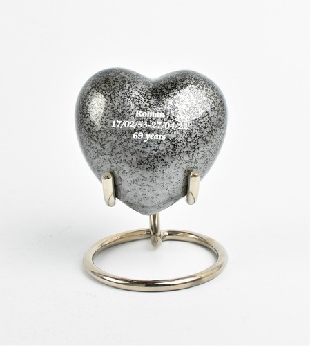 Keepsake mini heart cremation - keepsake,