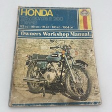 Honda CB 125 160 175, & 200 Twins (1964-) Haynes Workshop Manual Paperback C4