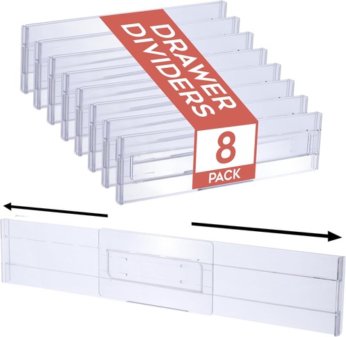 Adjustable clear drawer - adjustable,