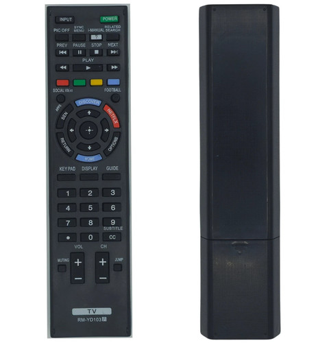 New replacement remote - remote, sony