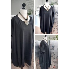 Black DRESS Ladies Cocoon BOHO