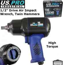 US PRO INDUSTRIAL 1/2" Air Impact Gun, Wrench Ultimate Torque Legend 1700nm 8608