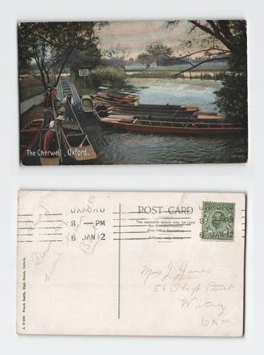 Postcard the cherwell - -,