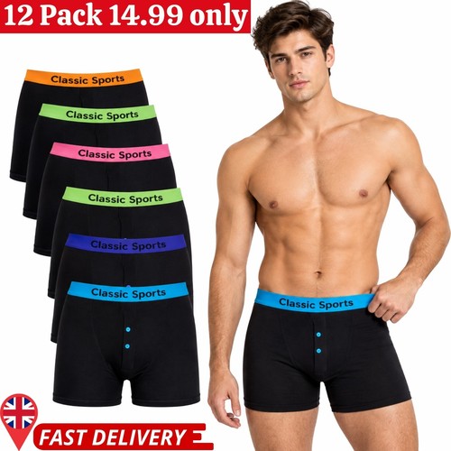 Pairs mens boxer shorts - 12,