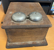 Antique/ Vintage Oak Telephone
