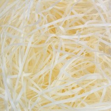 Shredded tissue paper - shredded, cream