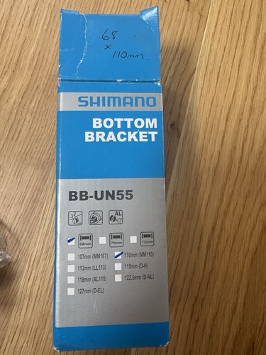 Shimano un55 bottom bracket - bottom,