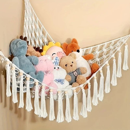 Mesh net cuddly soft toy - cuddly,