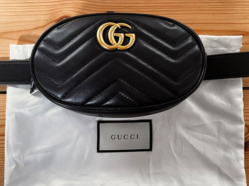 Gucci marmont quilted black - marmont,