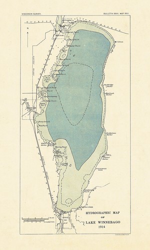 1914 map lake - 1914, of