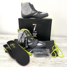 Zumba Z Top Trainers Dance Green Grey US Size 5 UK Size 3
