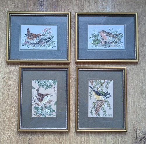 Vintage cash woven birds - woven,