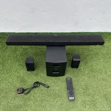 Bose Cinemate 1SR Sound Bar With Wireless Subwoofer remote & 2 speakers