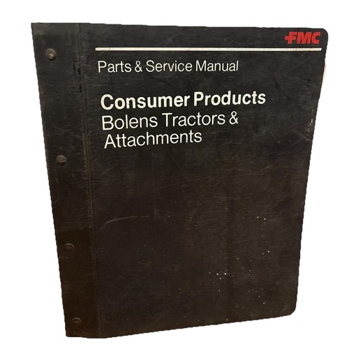 Bolens parts service manuals - parts, &