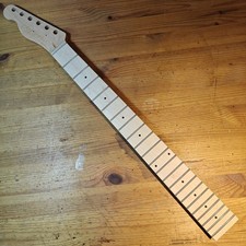 Used 2020s Left Handed Tele Telecaster Style Guitar Neck Maple 22 Fret 25.5"#21