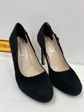 L.K. Bennett Black Suede Lace