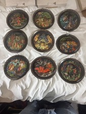 Set of 9 russian collectors