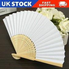 24 Pack DIY Paper Hand Fans