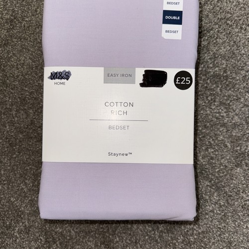 Lilac double bedset - lilac,