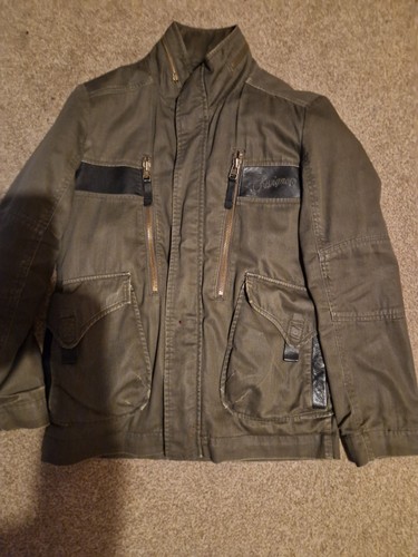 Chevignon waxed jacket - 38, mens