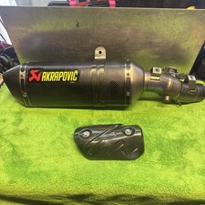 Kawasaki Zx-6R 636 09-25 akrapovic Carbon Slip-On Exhaust muffler Silencer #1