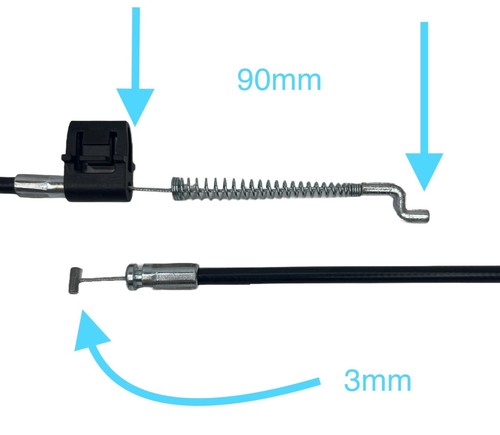 Manual recliner cable with - recliner,