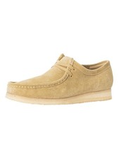 Clarks Originals Men's Wallabee Suede Shoes, Beige