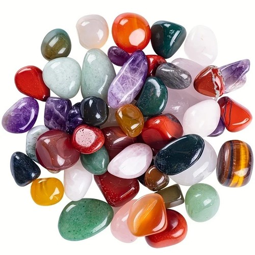 100g assorted natural tumbled - assorted,