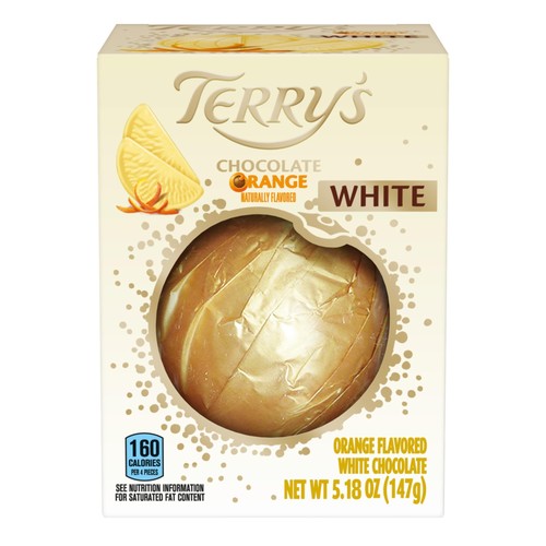 Terrys white chocolate orange - white,