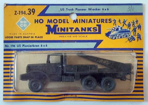 Vintage roco minitanks 194 - minitanks, us