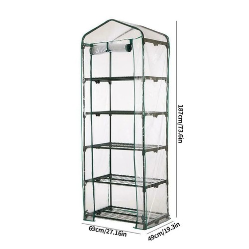 Walk garden greenhouse - walk-in, pvc