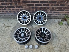 RARE SET OF REFURBED VINTAGE WESTERN TURBINE ALLOY WHEELS VW 4 X 130 15" X 6J