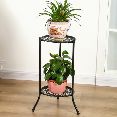 Tiers metal plant stand - metal, for