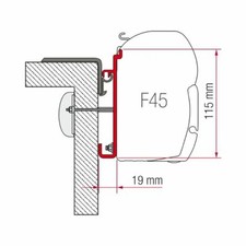 Fiamma Adapter Brackets Fiat