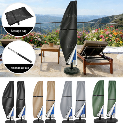 Parasol cover with zip outdoor - cover,