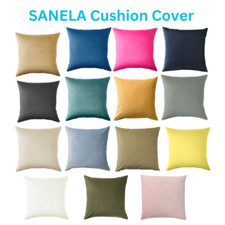 IKEA SANELA Velvet Cushion Cover  50×50cm Case Multiple Colours Machine Washable